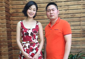 广州门徒娱乐与明星合影